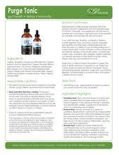 Load image into Gallery viewer, HBN Purge Tonic