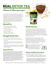 Load image into Gallery viewer, Real Detox Tea (Green Organics)
