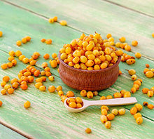 Load image into Gallery viewer, Sea Buckthorn Berry   Scientists in an Australian study believe that Omega-7 (Palmitoleic Acid), the rare essential fatty acid abundant in Sea Buckthorn Oil, and other naturally occurring nutrients signal the brain to not store excess fat from meals. Sea Buckthorn Berries contain Omega-3, -6, -9, and the rare Omega-7, and also very high levels of Vitamins A, E, and C, strong anti-oxidants, anti-inflammatory properties, and totals out with over 190 bioactive nutrients
