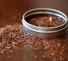 Load image into Gallery viewer, Red Rooibos Tea   Consumed in southern Africa for centuries, Red Rooibos is a flavorful, caffeine-free, antioxidant-packed alternative to green and black tea. It may benefit heart health by positively affecting blood pressure. Additionally, animal studies suggest that specific antioxidants in Red Rooibos can help balance blood sugar and improve insulin resistance.
